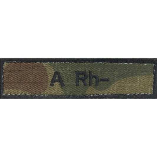 Emblemat - grupa krwi A Rh- wz.93 Pantera PL Woodland