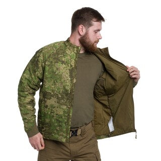 Kurtka Helikon Wolfhound Climashield Apex - PenCott WildWood