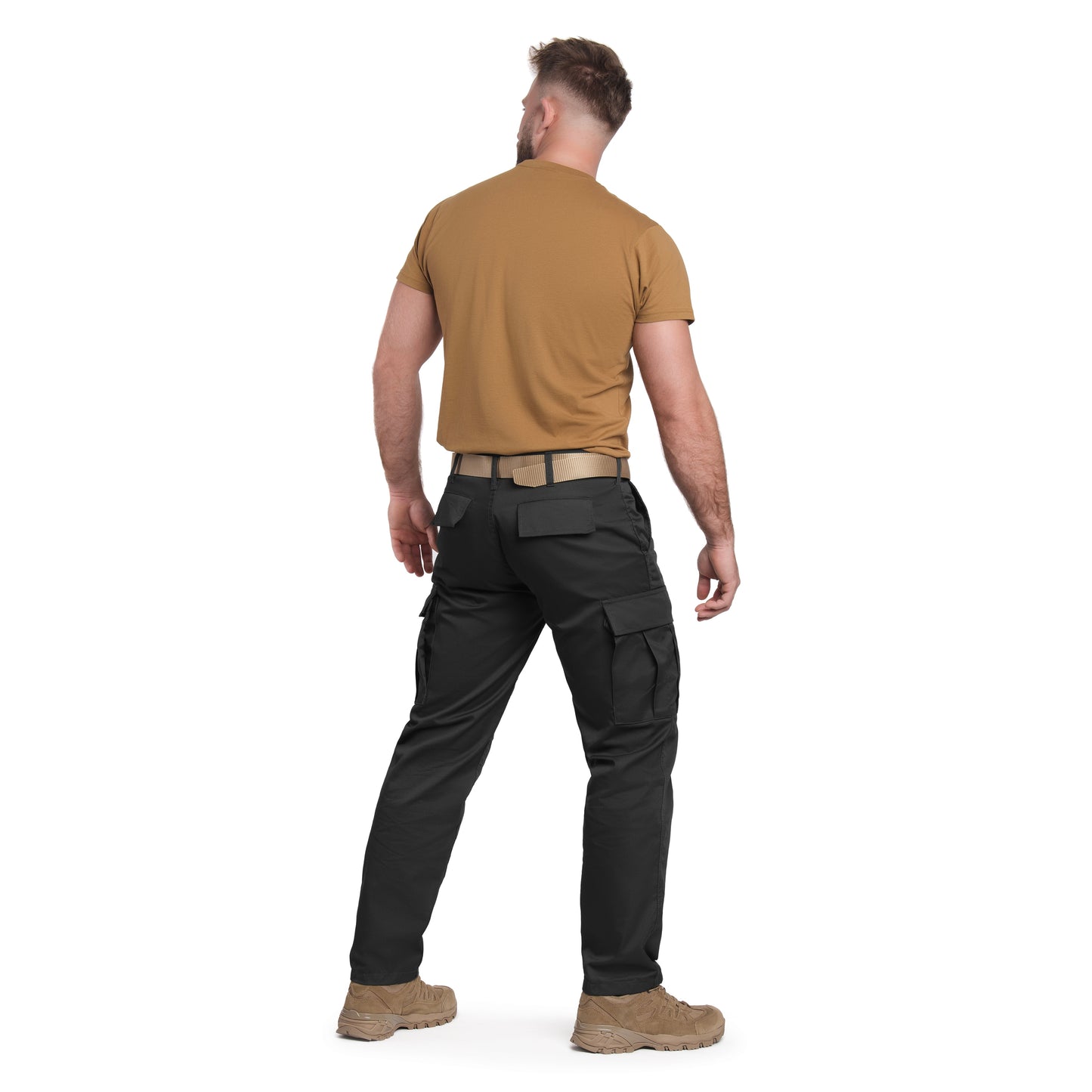 Spodnie wojskowe Mil-Tec US Ranger BDU Straight Cut - Black