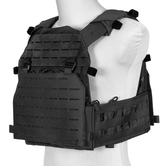 Kamizelka taktyczna GFC Advanced Laser-Cut - czarna