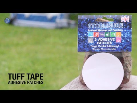 Zestaw okrągłych łatek Stormsure Tuff Tape 75 mm - 2 szt.