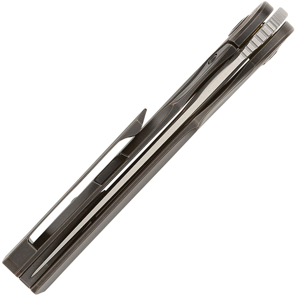Nóż składany Bestech Knives Blind Fury - Satin/Black Bronzed Titanium Copper Carbon Fiber