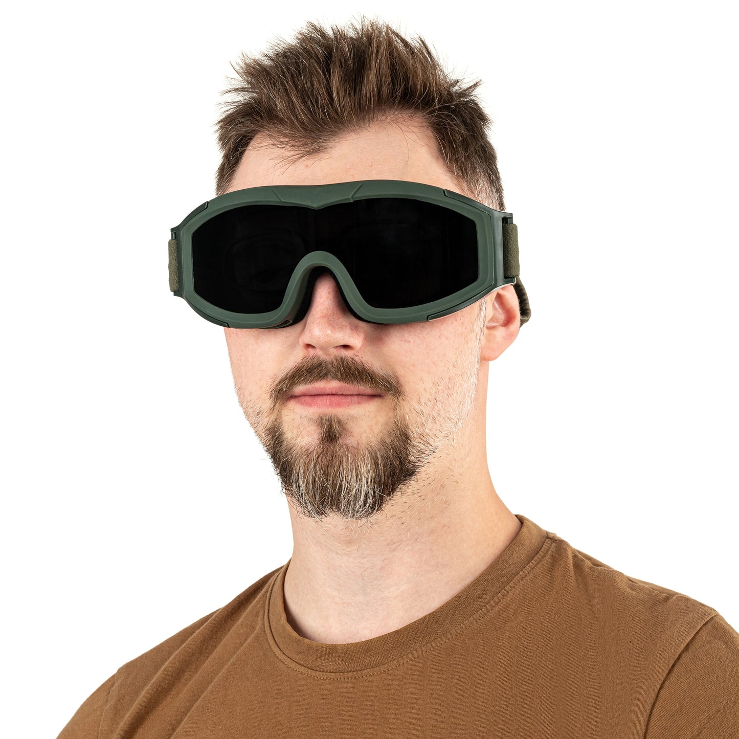 Gogle taktyczne Swiss Eye F-Tac - Olive