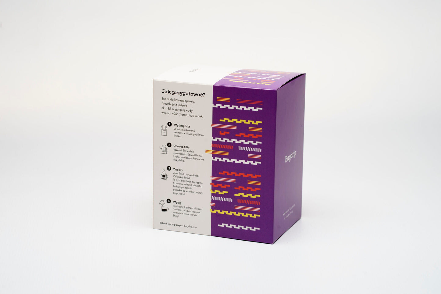 Kawa mielona Bagdrip Etiopia - 8 saszetek 11 g