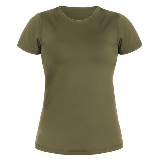 Koszulka termoaktywna damska Greg Tactical TC03 Short Sleeve - Khaki