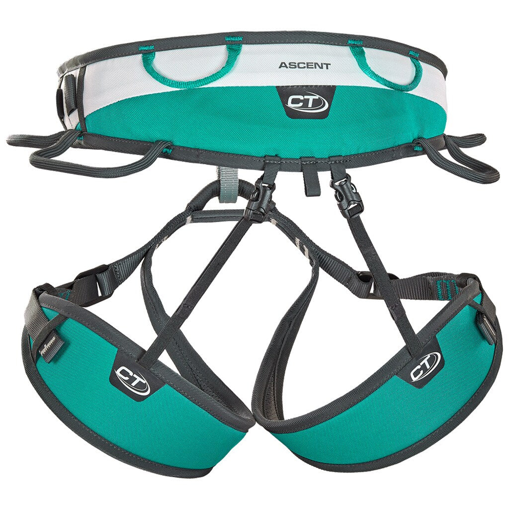 Uprząż wspinaczkowa Climbing Technology Ascent - Aquamarine/Anthracite
