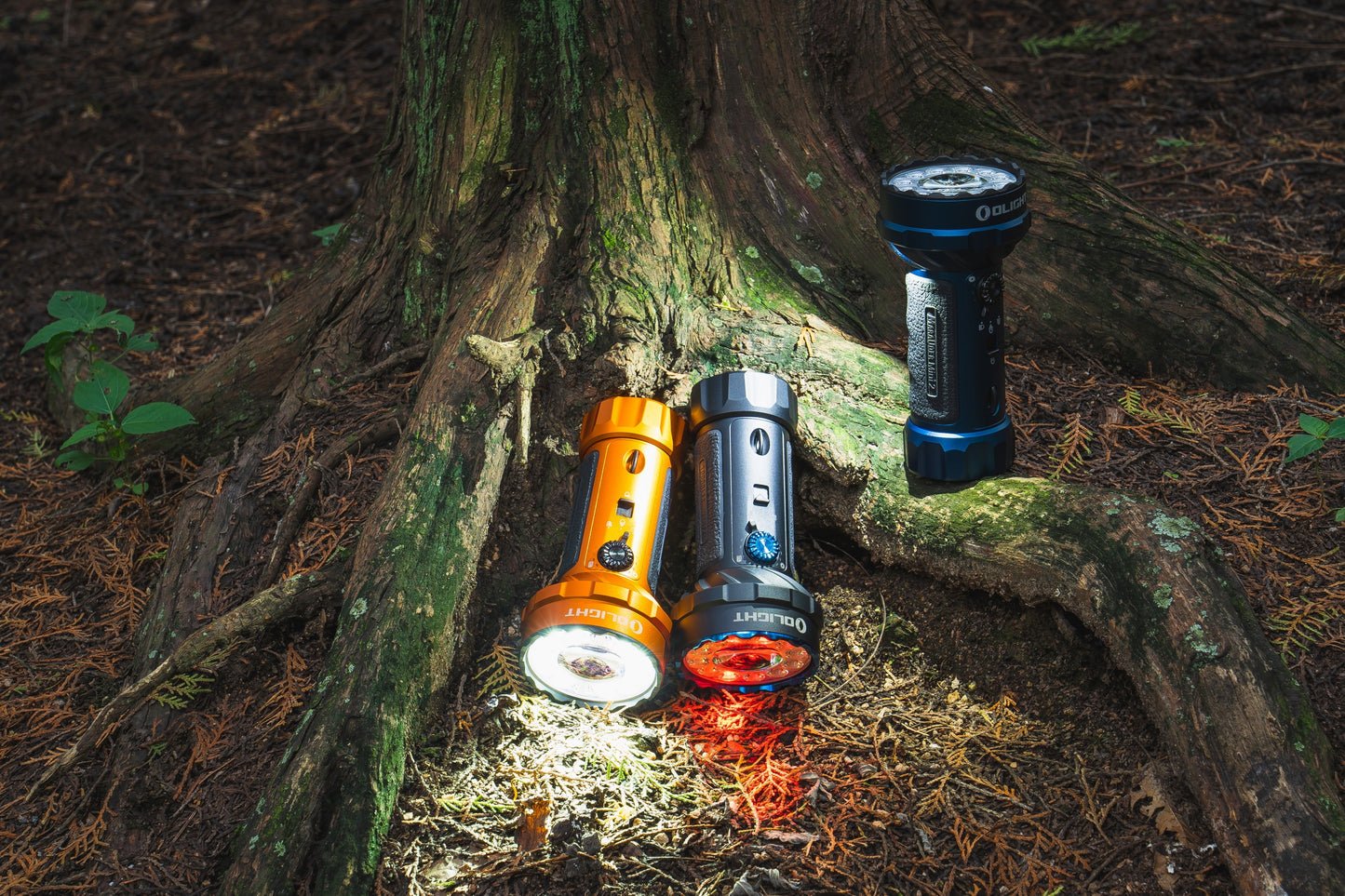 Latarka akumulatorowa Olight Marauder Mini 2 Orange - 10000 lumenów, zasięg 750 m