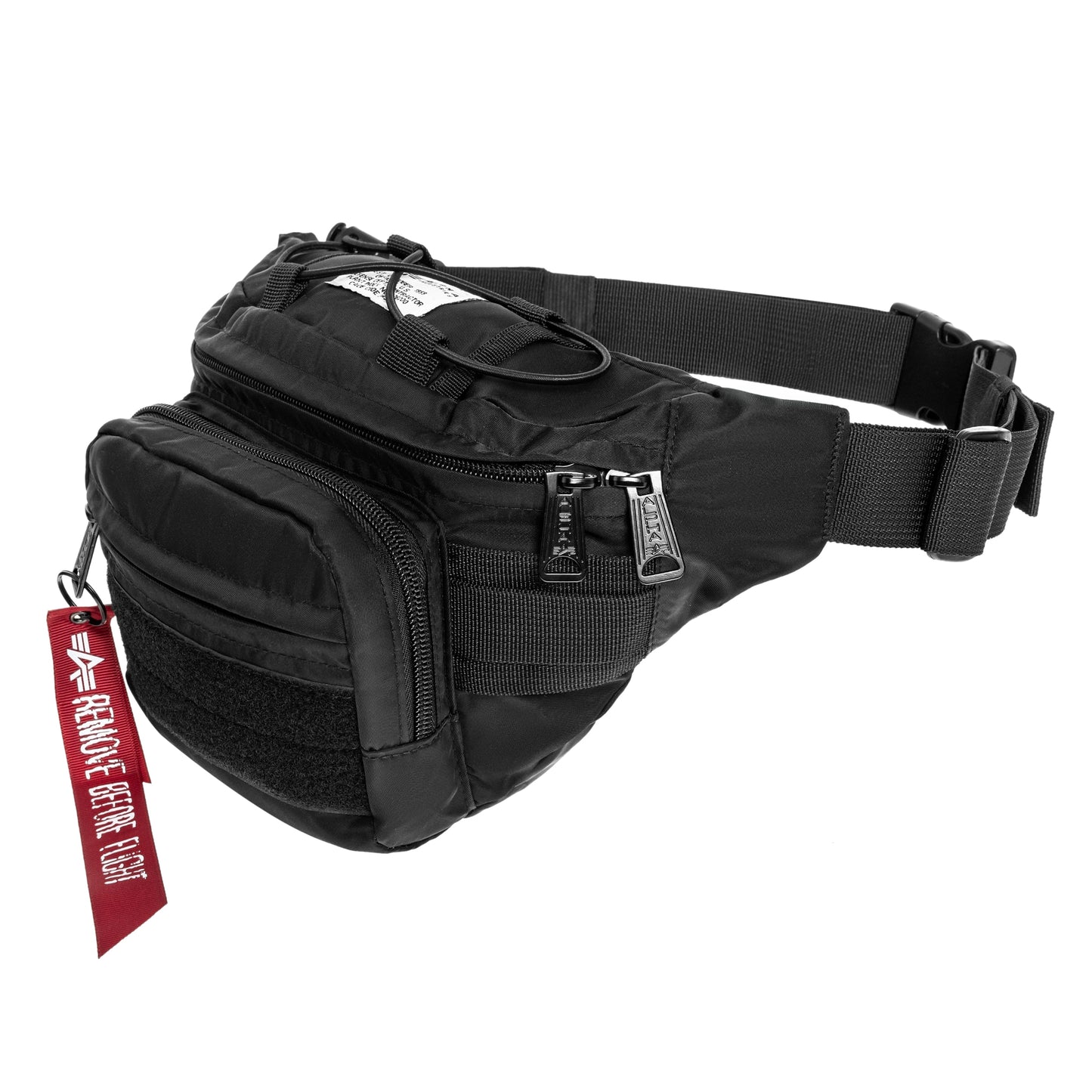 Nerka Alpha Industries Tactical Waist Bag - Black