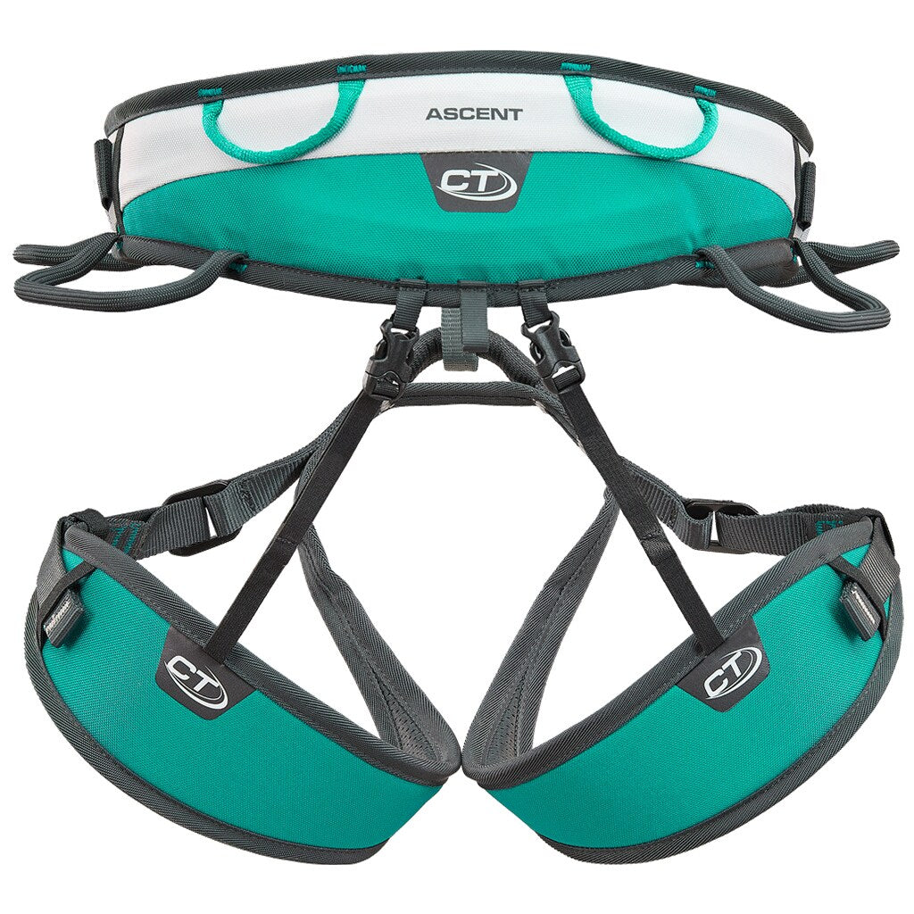 Uprząż wspinaczkowa Climbing Technology Ascent - Aquamarine/Anthracite