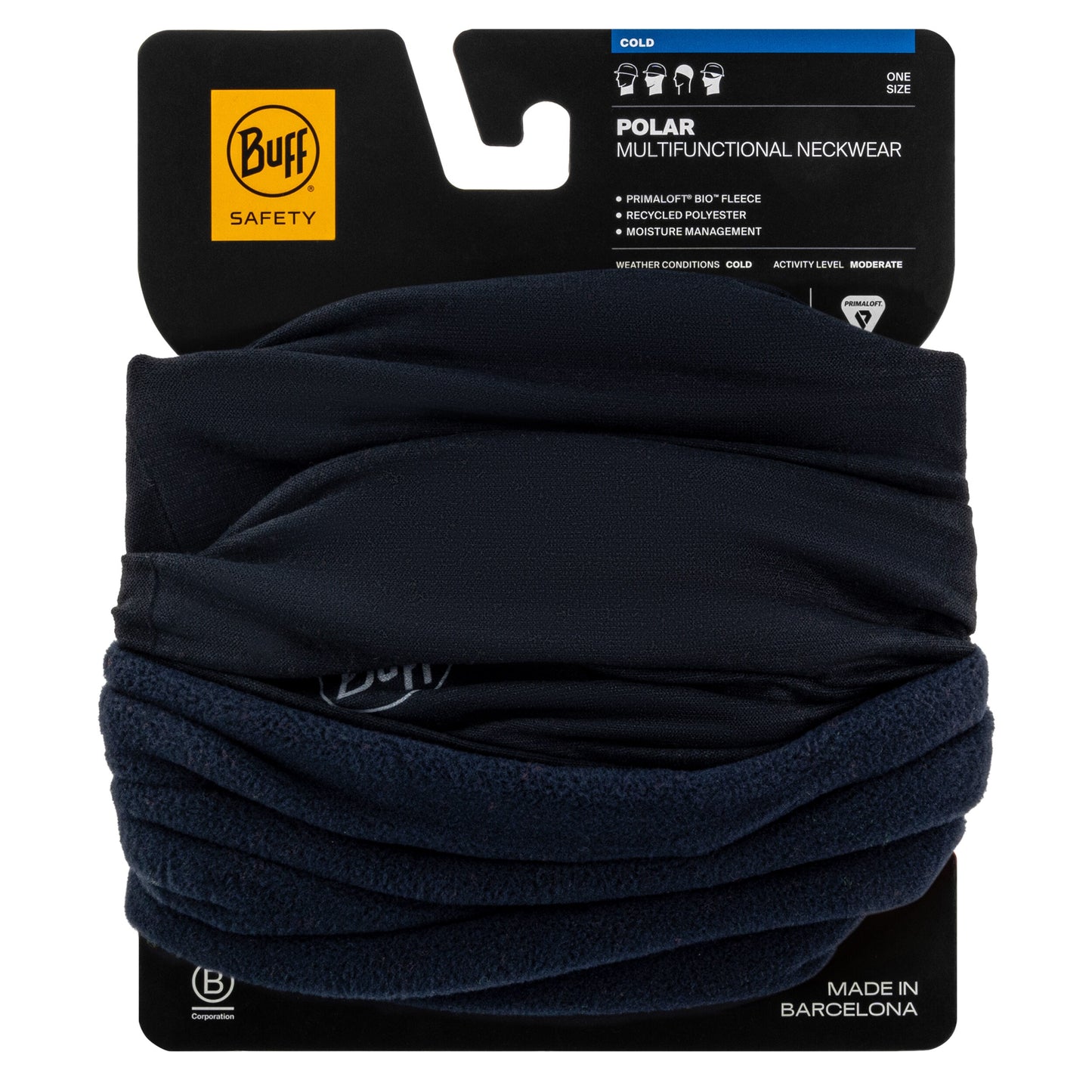 Chusta ochronna Buff Safety Polar Neckwear - Navy