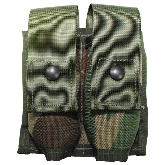 Ładownica MOLLE MFH na granat Woodland - używana - Demobil