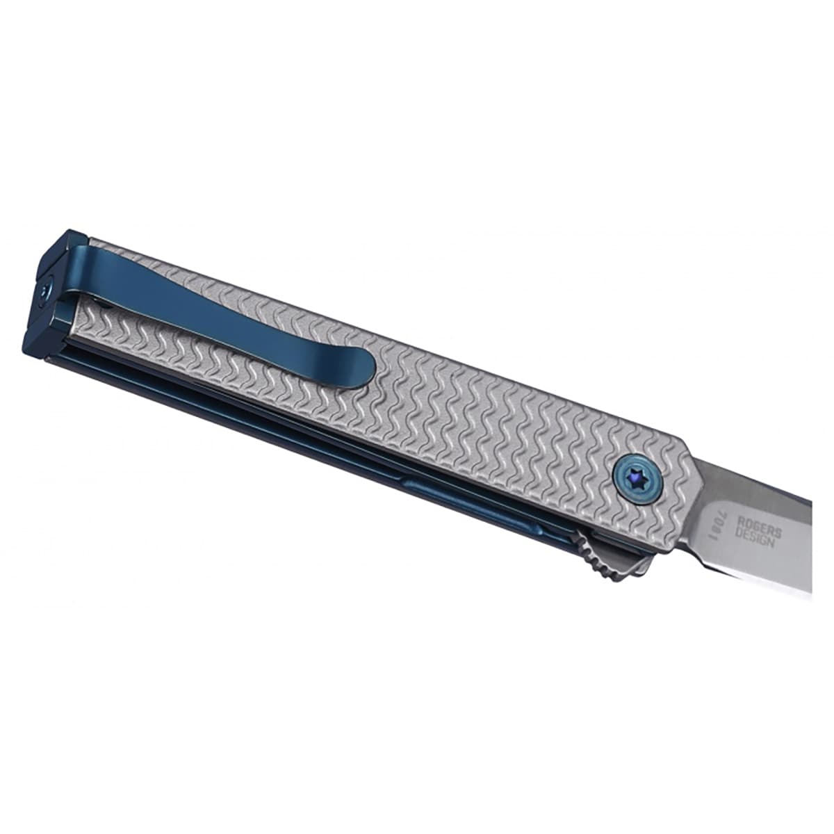 Nóż składany CRKT 7081 CEO Microflipper - Silver