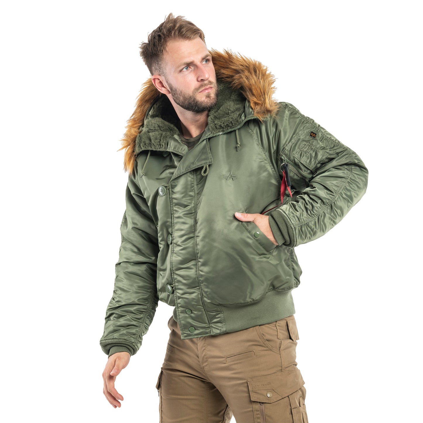 Kurtka Alpha Industries N2B - Sage Green