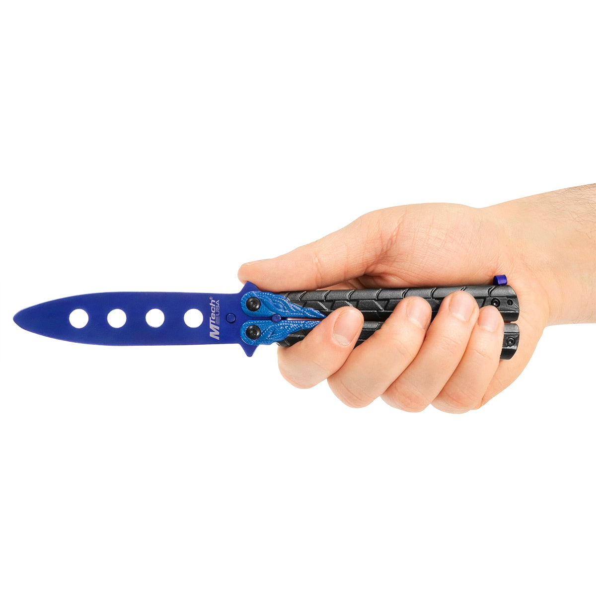 Nóż składany treningowy motylek Master Cutlery Dragon - Blue