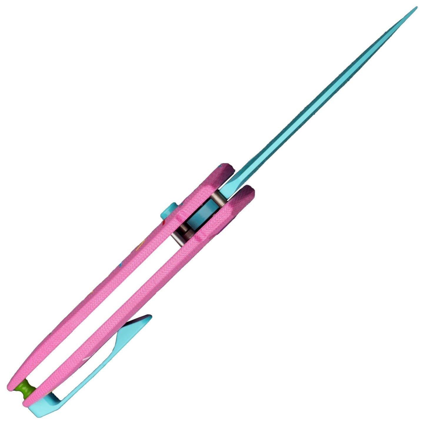 Nóż składany Bestech Knives QUQU G10 - Pink Sprinkle