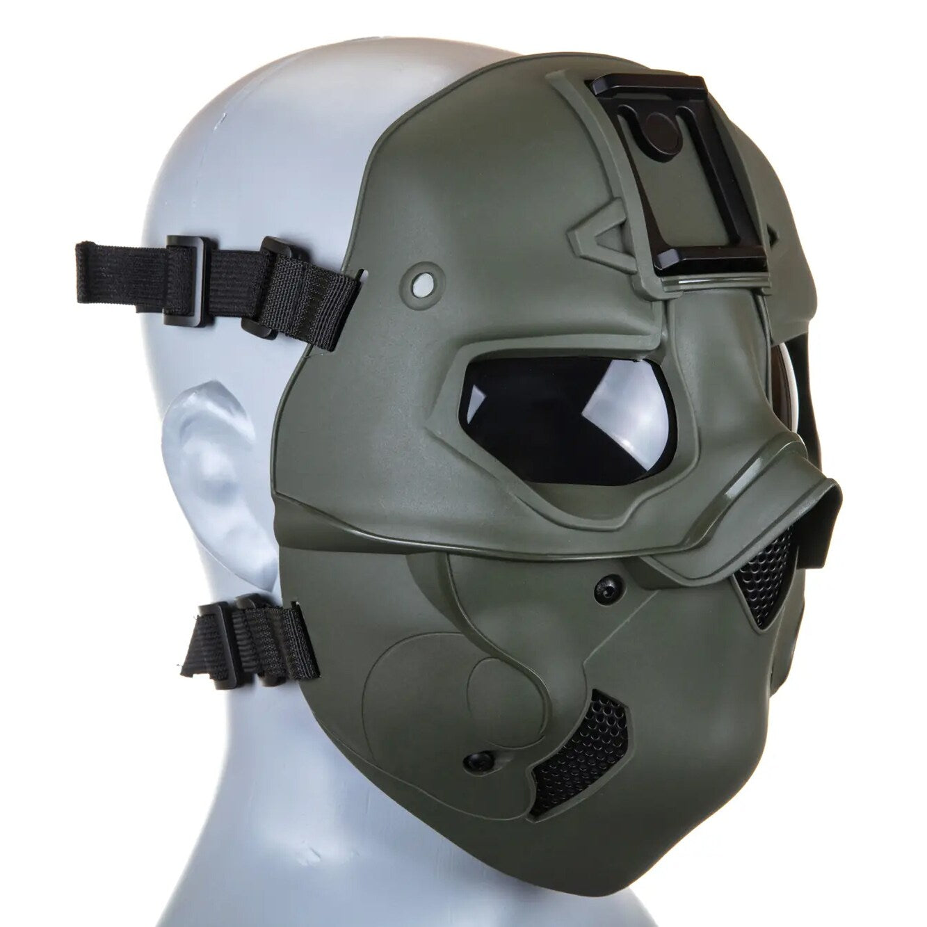 Maska Wosport Tactical Mask - Oliwkowa