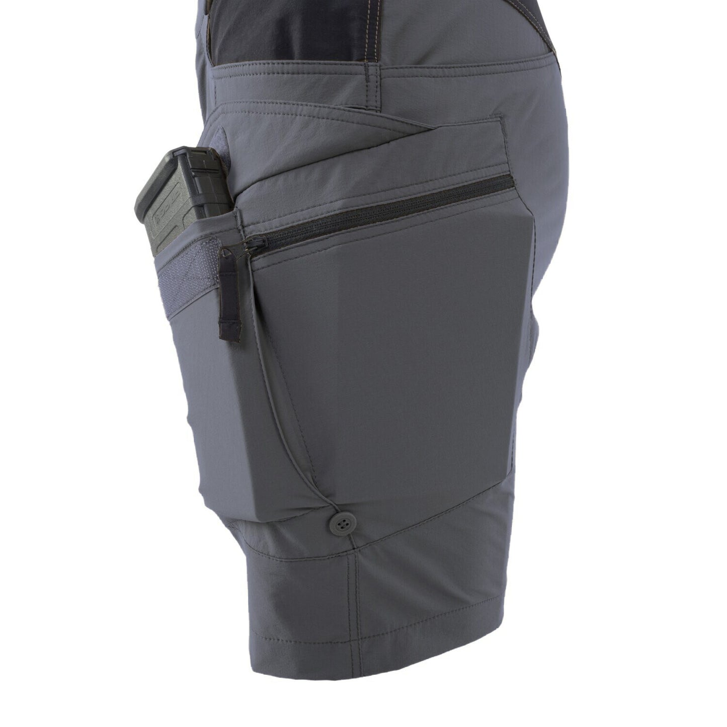 Szorty damskie Helikon OTP Nylon 8,5" - Shadow Grey/Black