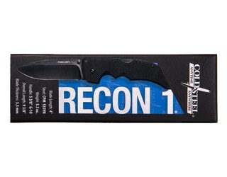 Nóż składany Cold Steel Recon 1 Spear Point S35VN - Black