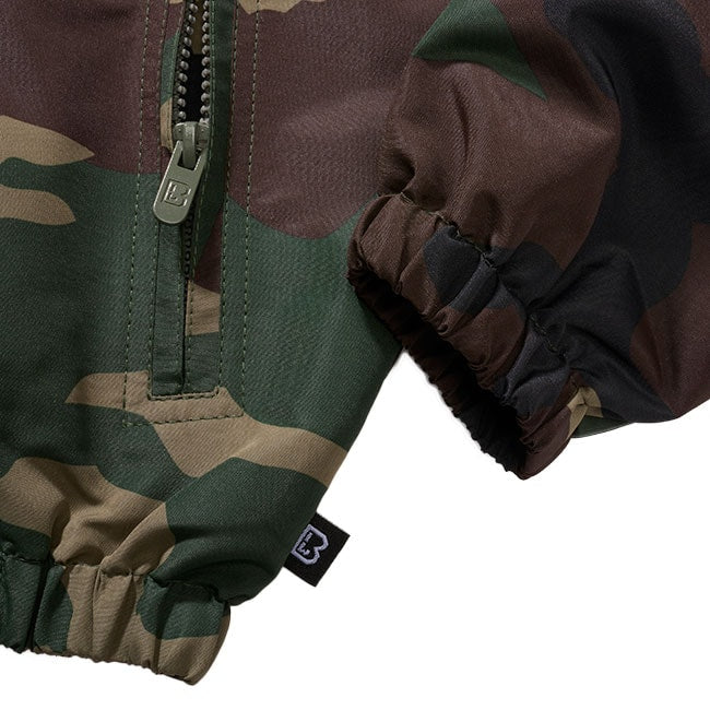 Kurtka dziecięca Brandit Summer Windbreaker Frontzip - Woodland