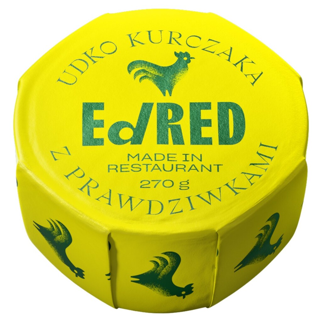 Żywność konserwowana Ed Red - kurczak z grzybami 270 g