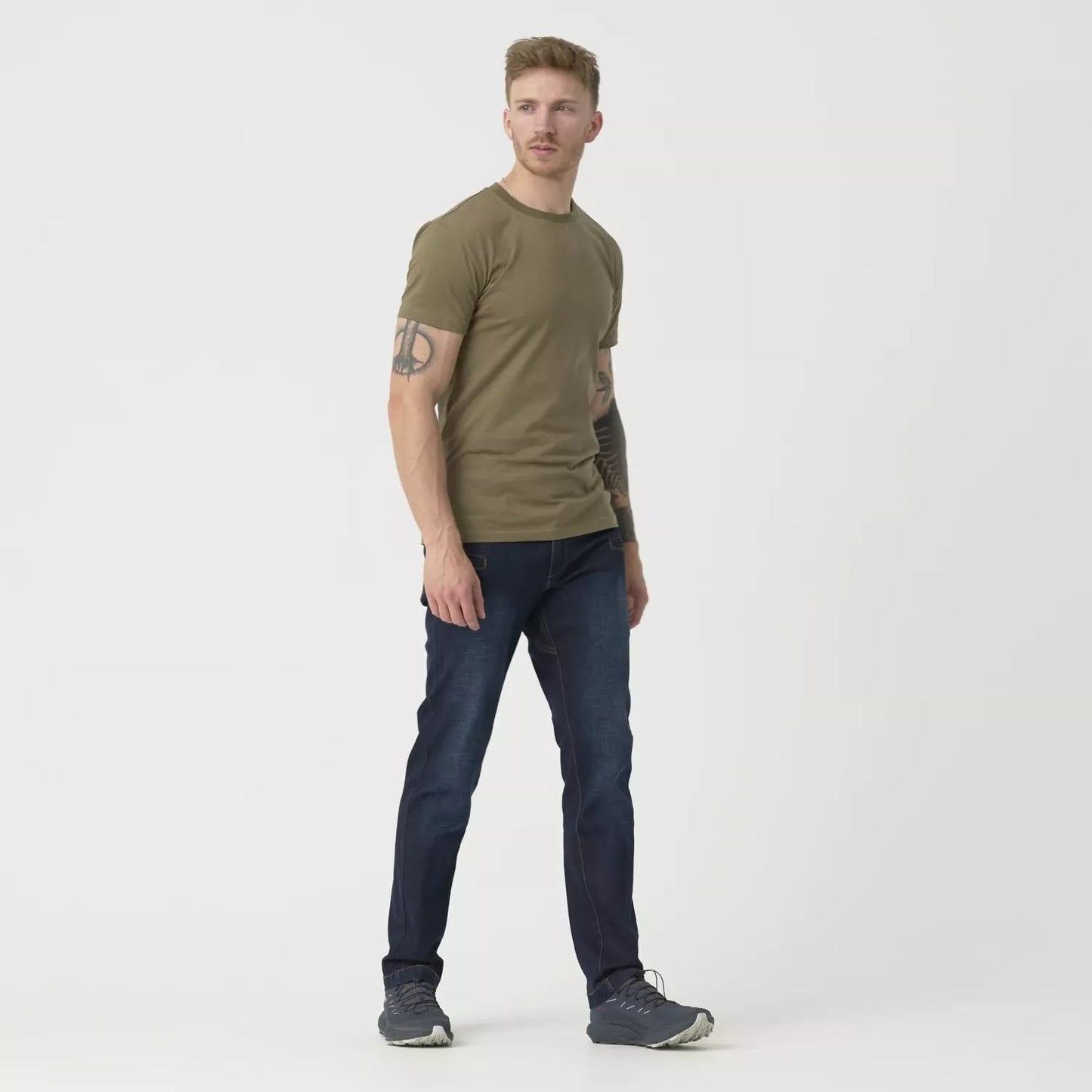 Spodnie Helikon Greyman Tactical Jeans Slim Denim Mid - Denim Blue