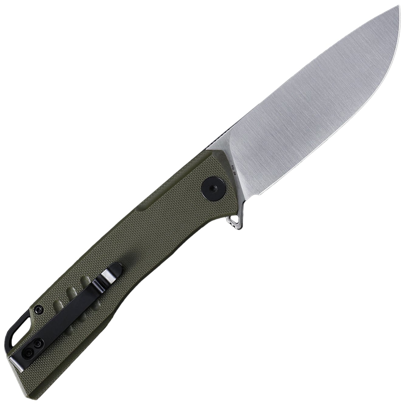 Nóż składany Petrified Fish Loco PF-B02 - Stonewash/Green