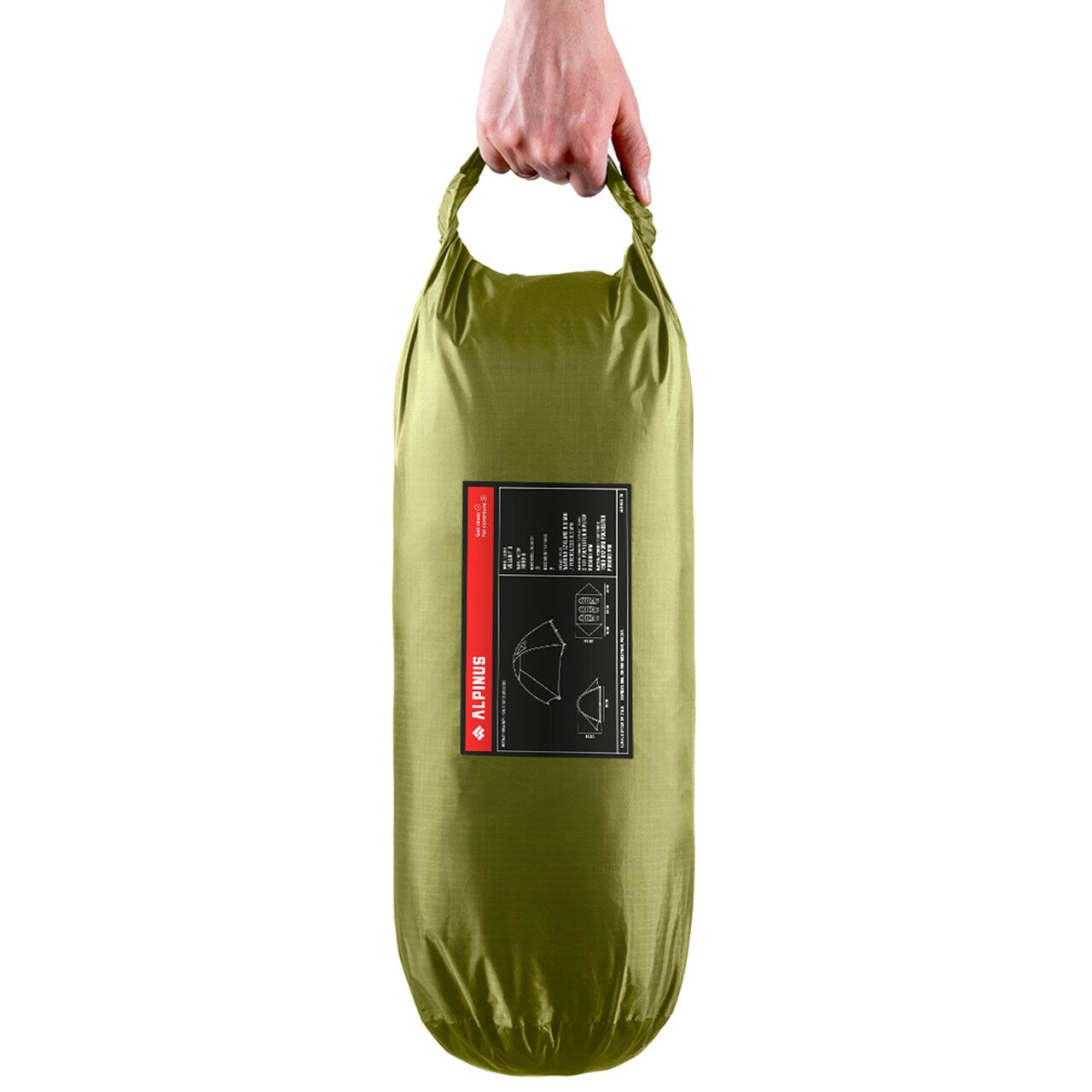 Namiot 3-osobowy Alpinus Velebit 3 ALU 4S - Green