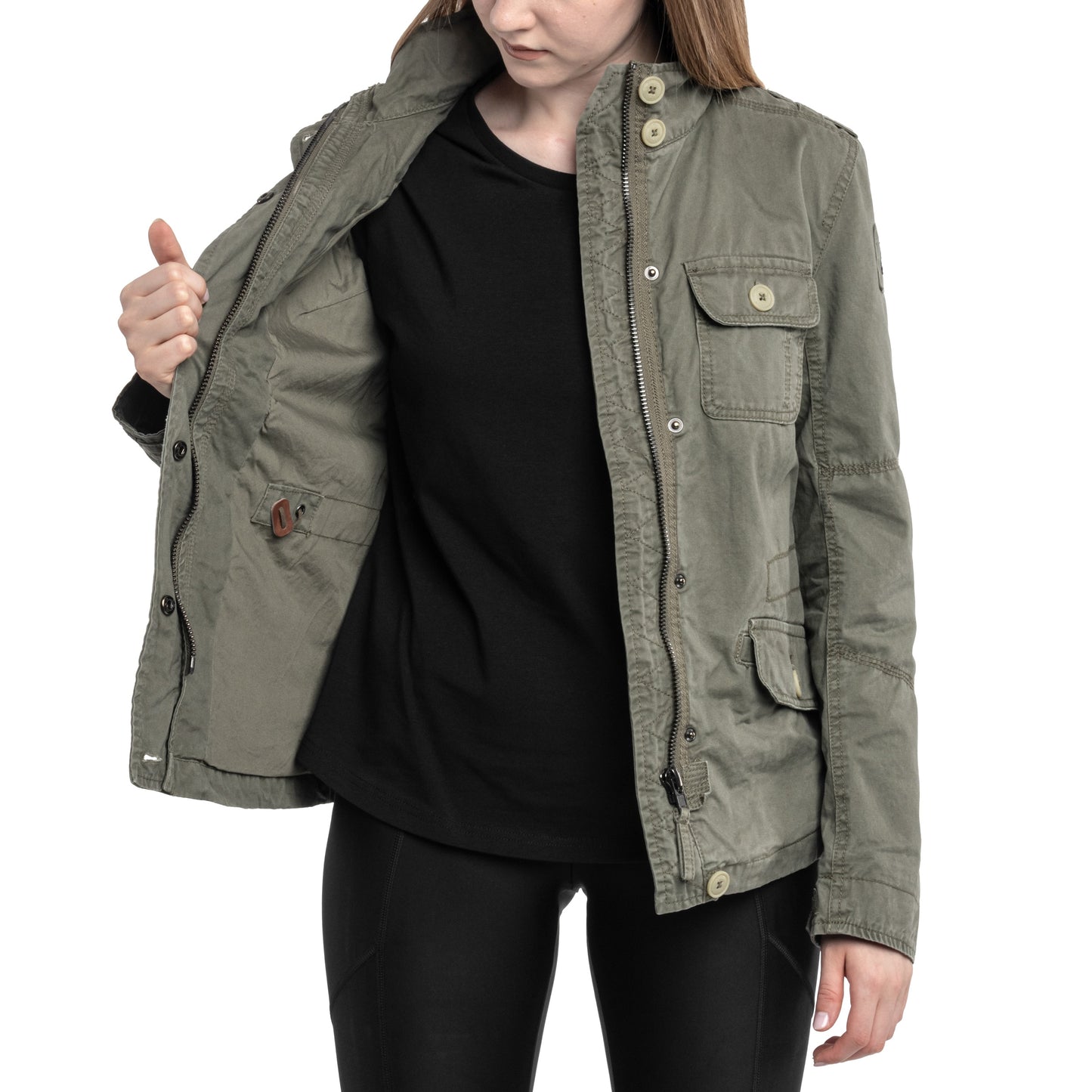 Kurtka damska Brandit Britannia - Olive