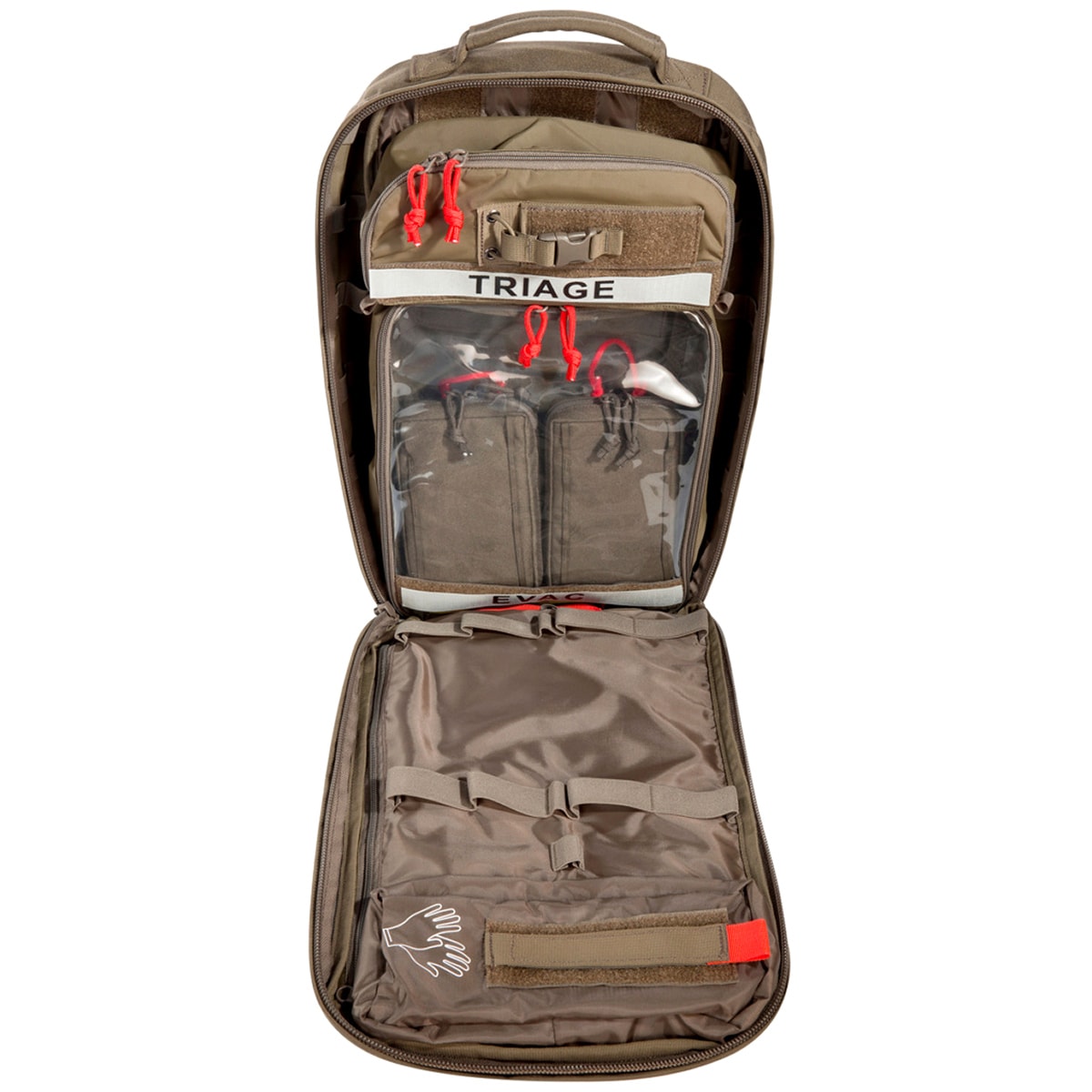 Plecak medyczny Tasmanian Tiger Medic Mascal Pack 19 l - Coyote Brown
