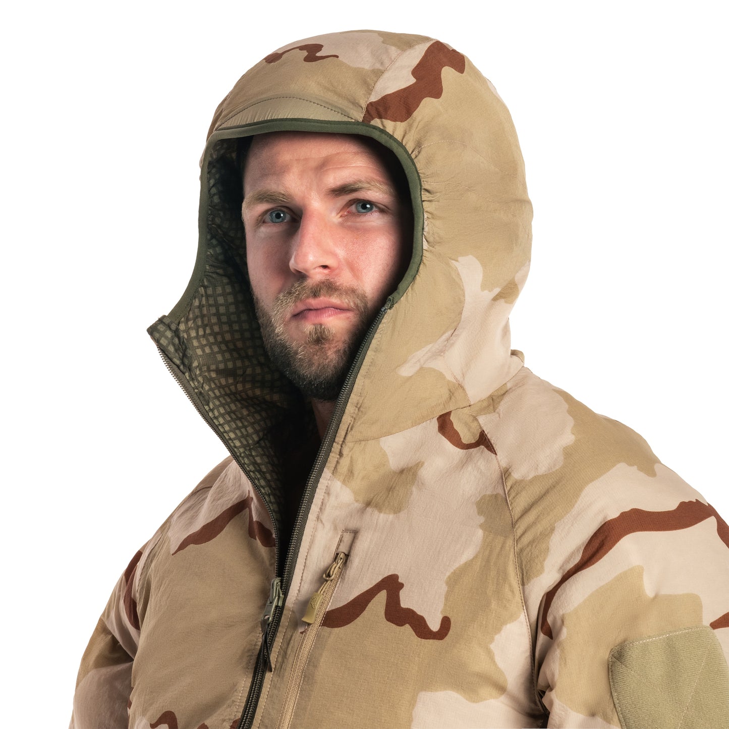 Kurtka dwustronna Helikon Wolfhound Hoodie - Desert Night Camo/US Desert