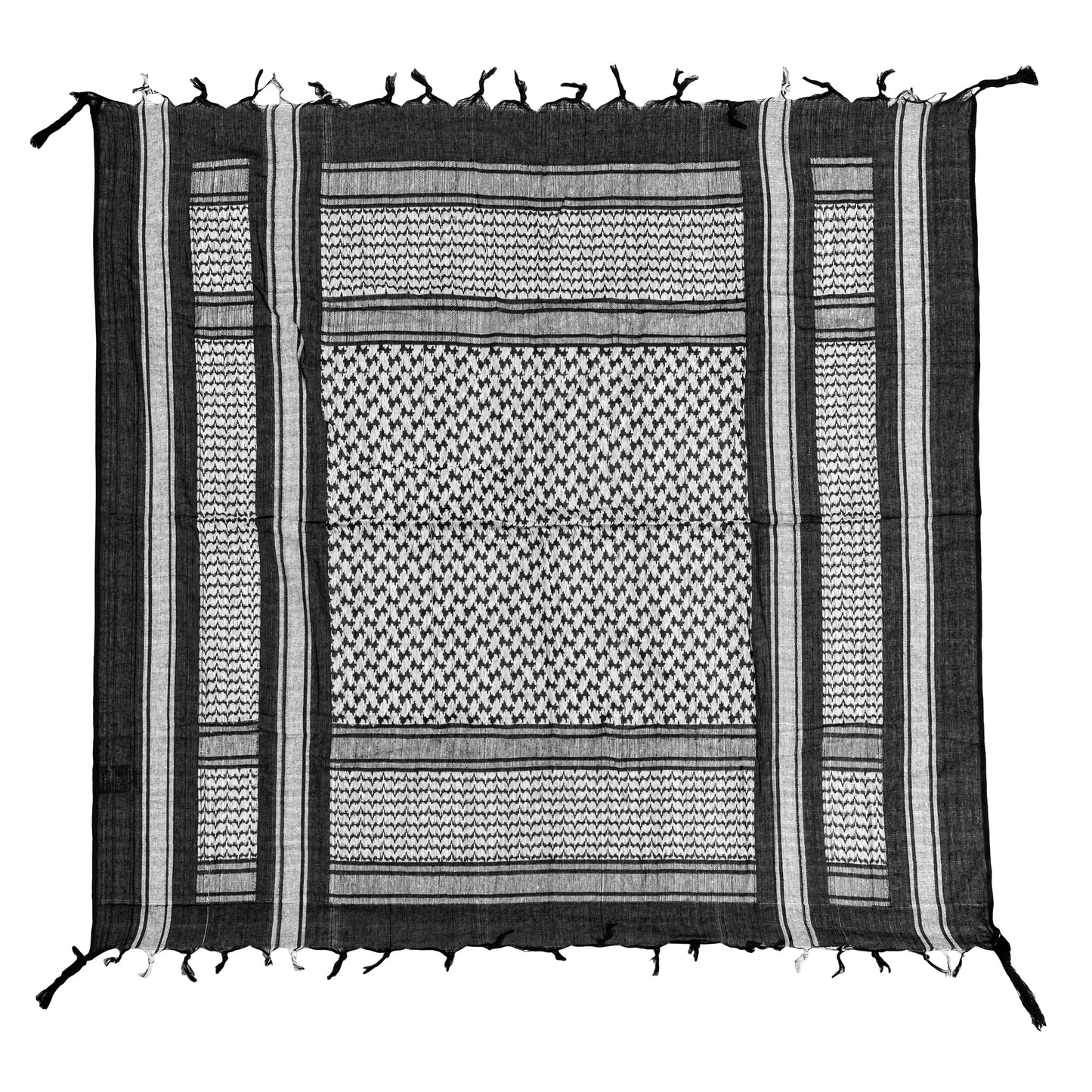 Arafatka chusta ochronna Mil-Tec - Black/White