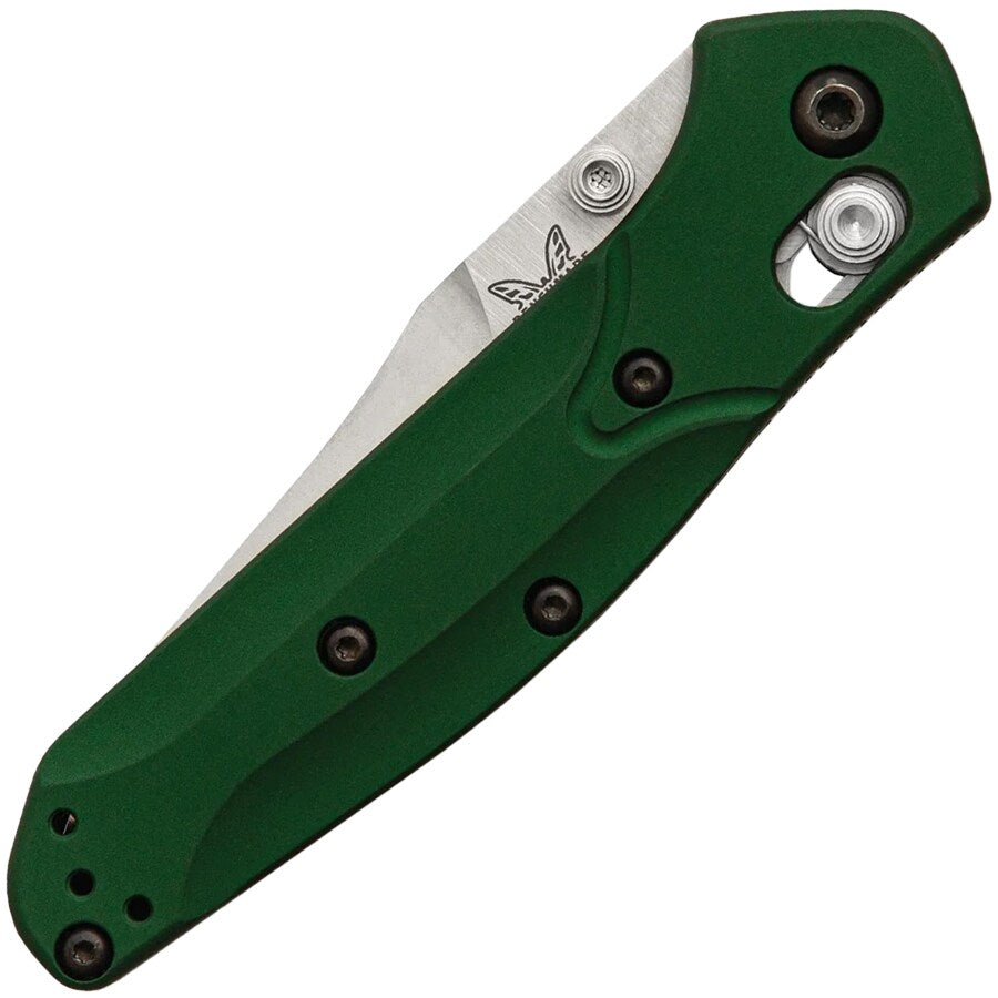 Nóż składany Benchmade Mini Osborne CPM-S30V - Green Aluminium