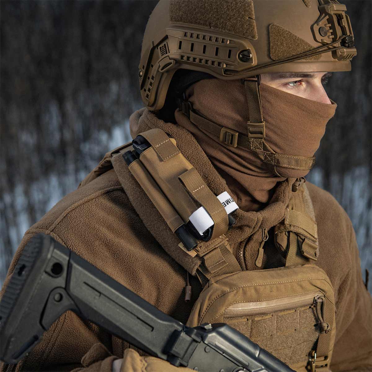 Ładownica M-Tac na stazę taktyczną MOLLE Gen. III - Coyote
