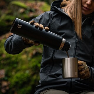 Termos Badger Outdoor Liquid 1 l - Black