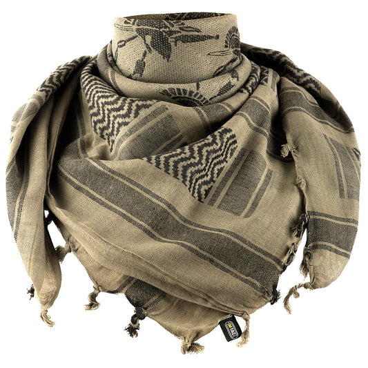 Arafatka chusta ochronna M-Tac Shemagh Spartan - Foliage Green/Black