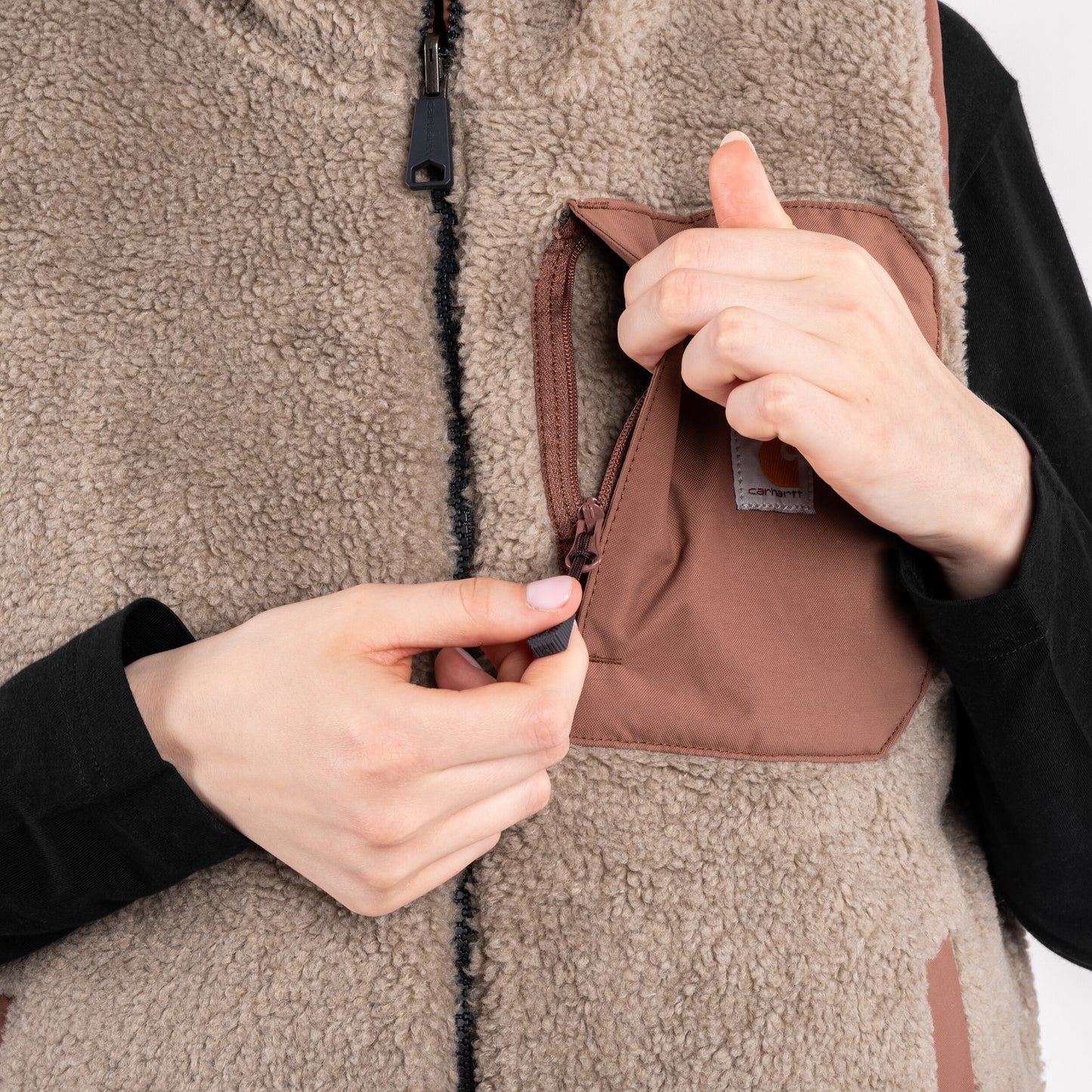 Bezrękawnik damski Carhartt Montana Relaxed Fit Insulated Vest - Nutmeg