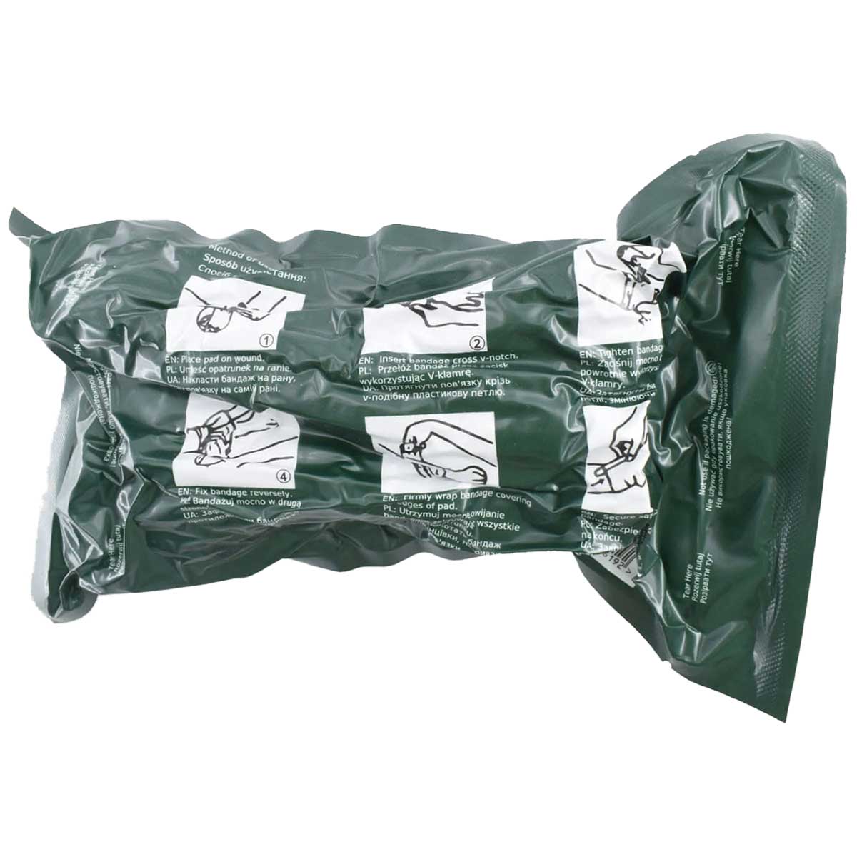 Opatrunek indywidualny JB Tacticals Typ Izraelski 20 cm