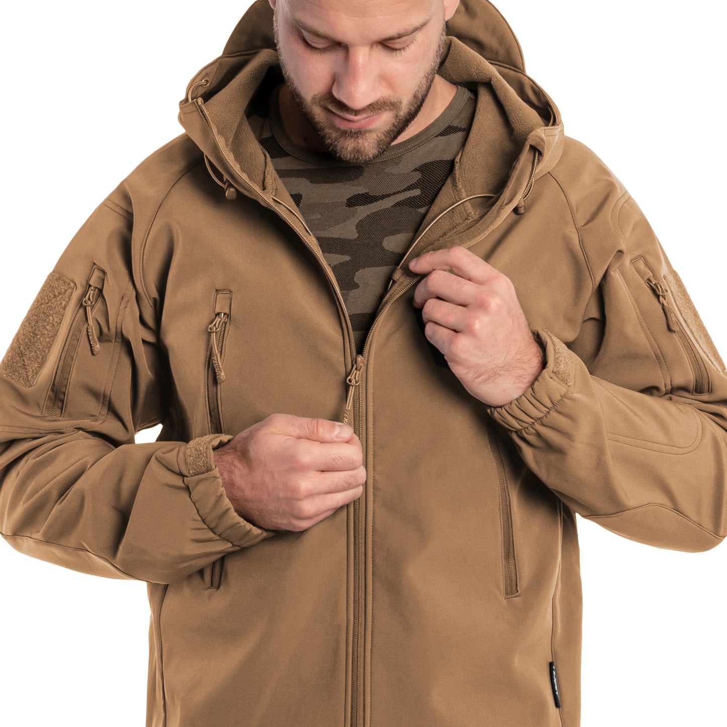 Kurtka Texar Softshell Falcon - Coyote