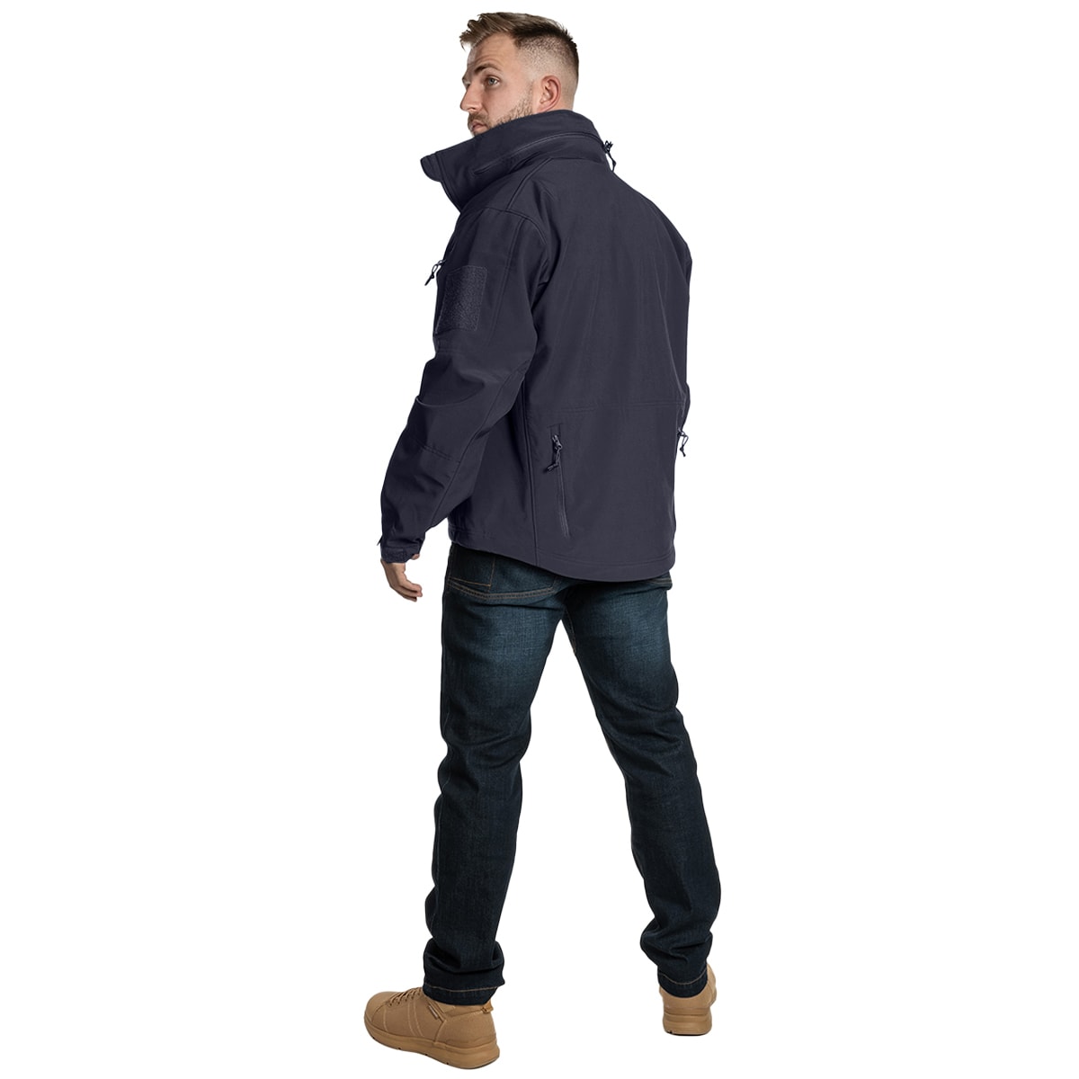Kurtka Helikon Gunfighter Softshell Shark Skin Windblocker - Navy Blue
