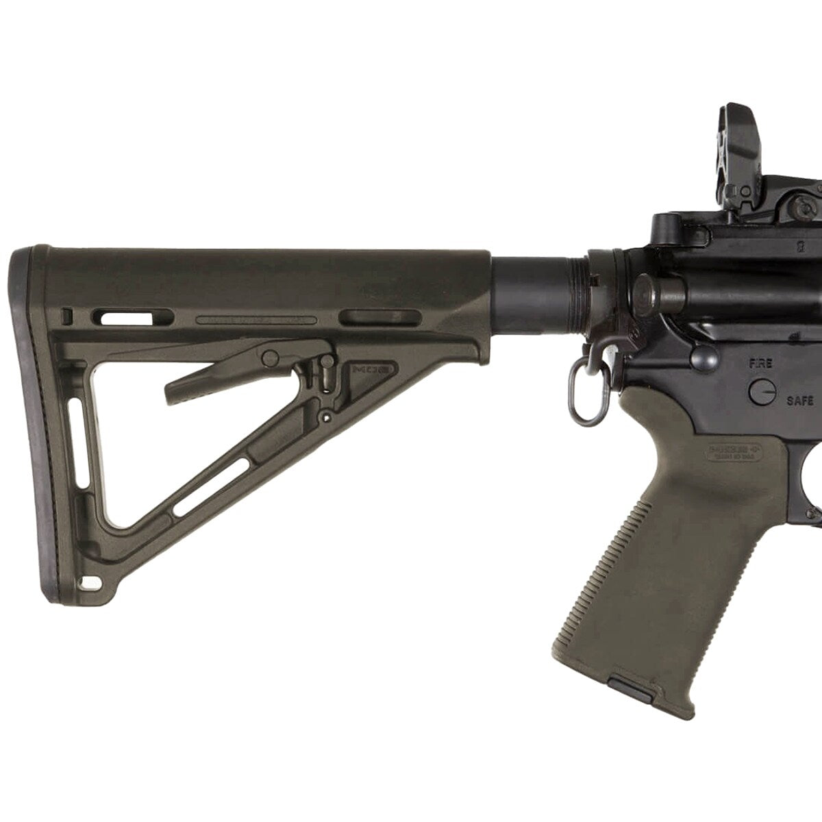 Kolba Magpul MOE Mil-Spec do karabinków AR15/M4 - Olive Drab Green