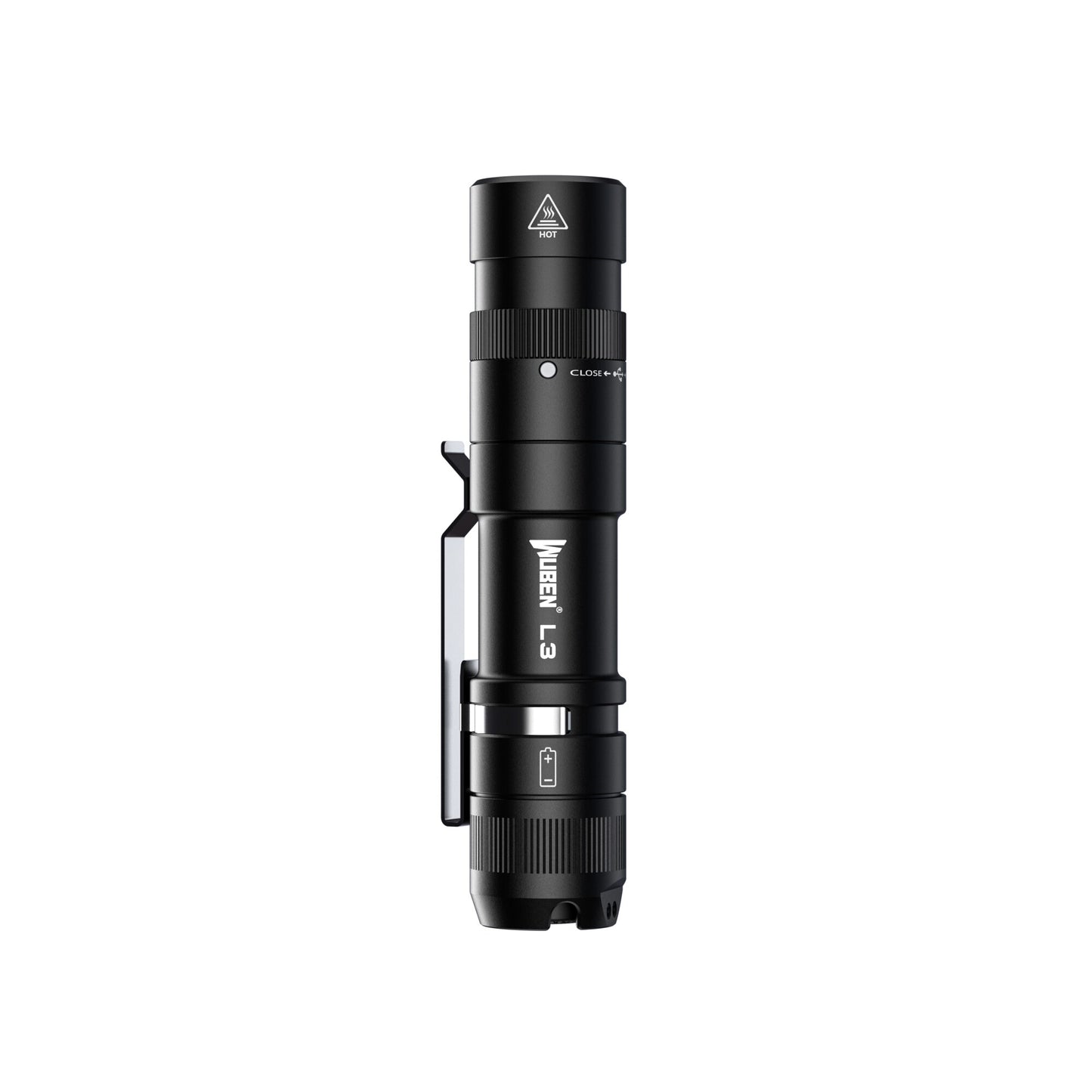Latarka Wuben L3 Black - 3000 lumenów