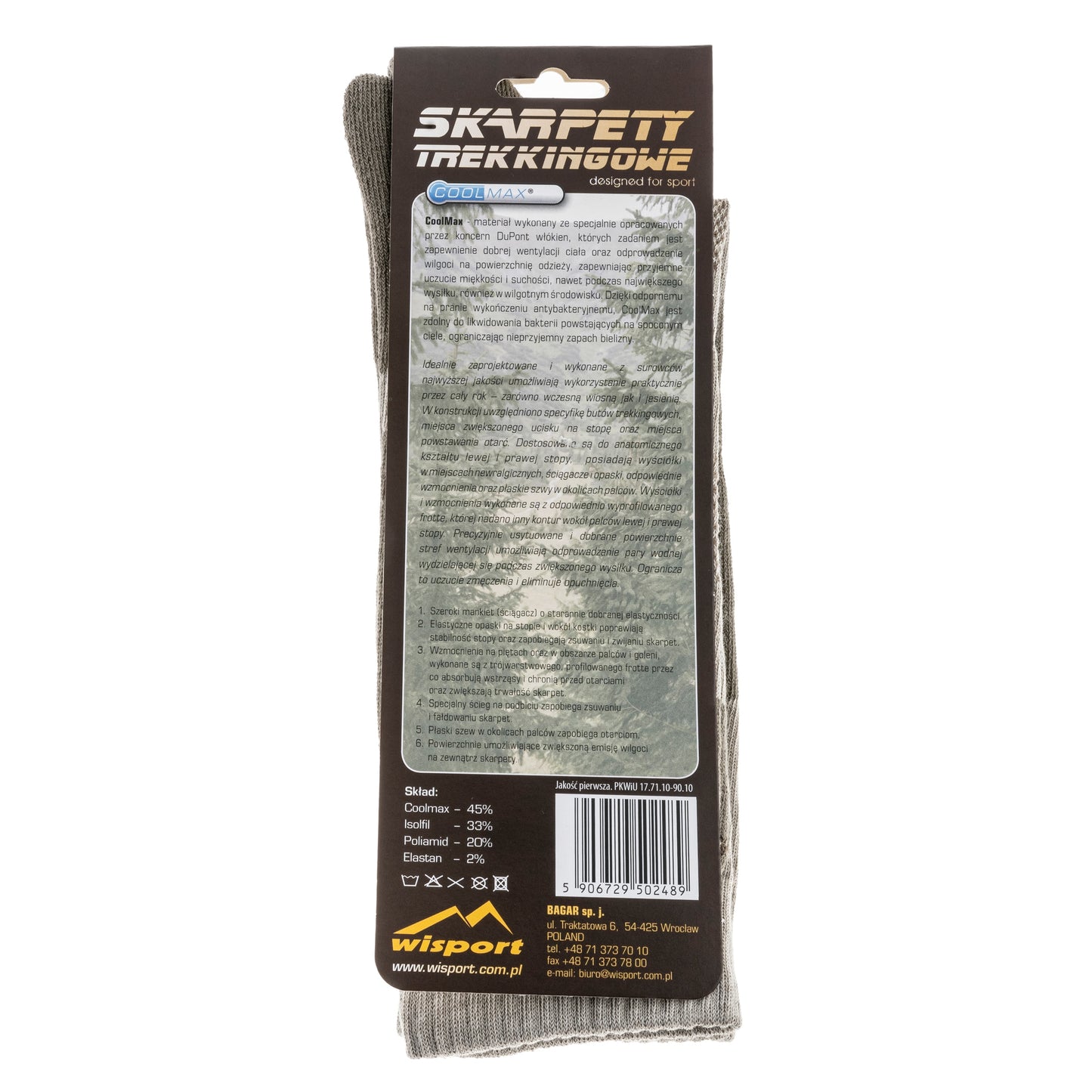 Skarpety Wisport Trekking - Beige/Sand