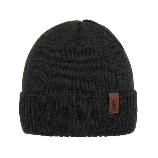 Czapka Agbo Merino Hogan - Ciemnoszara