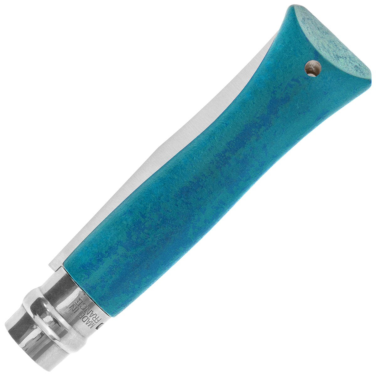 Nóż składany Opinel No.6 Colorama Inox - Turquoise