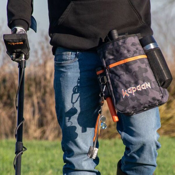 Torba na znaleziska Kapaan Kapouch - Black/Grey Camo