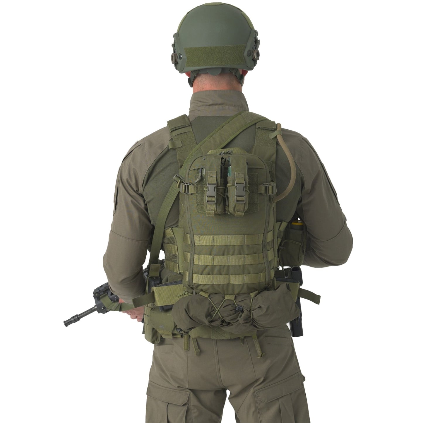 Podwójna ładownica Helikon Double Horizontal Pouch - Olive Green