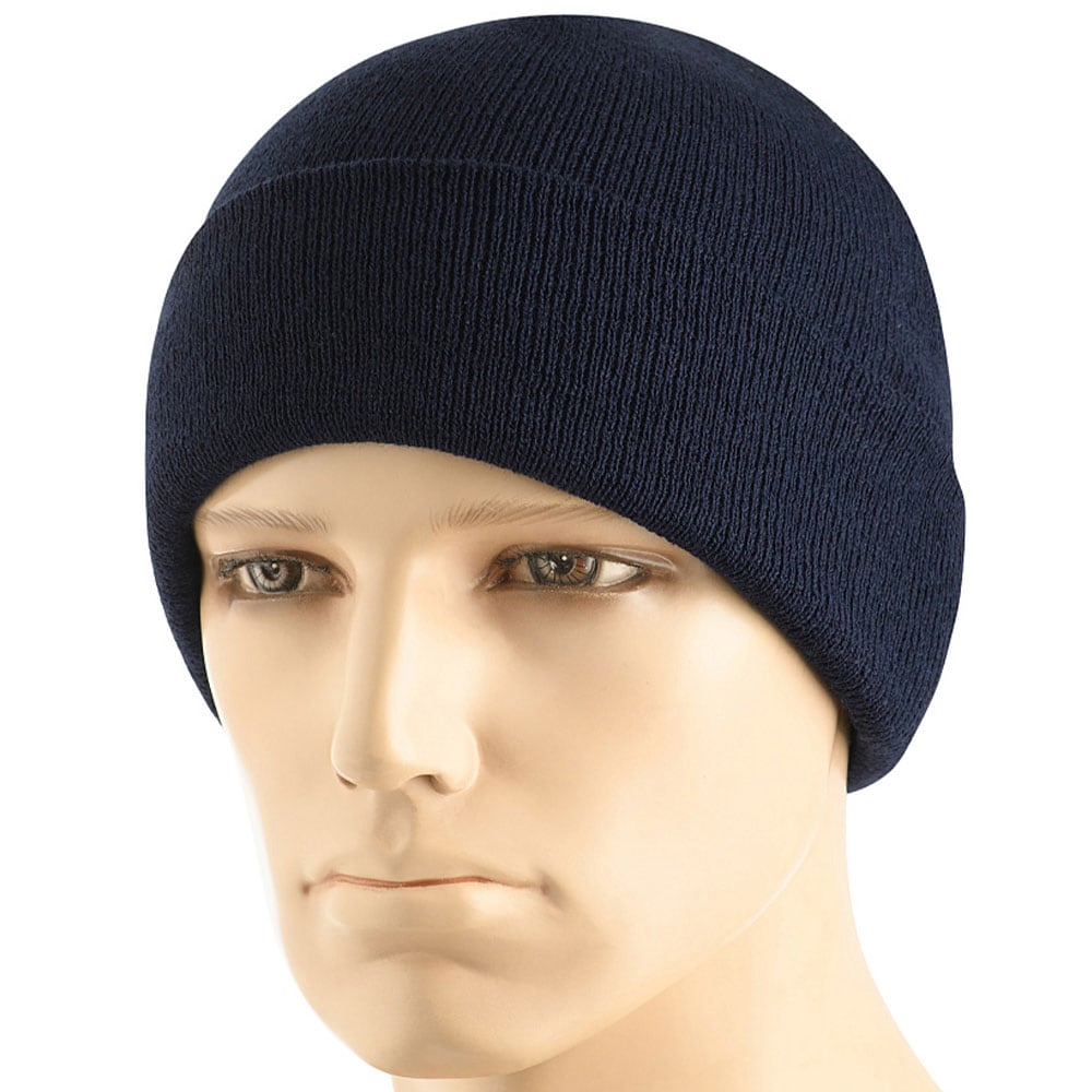 Czapka M-Tac Fine Knit Watch Cap - Dark Navy Blue