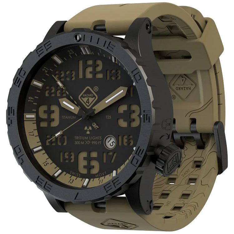 Zegarek Hazard 4 Heavy Water Diver Cavern B GMT - Black/Green