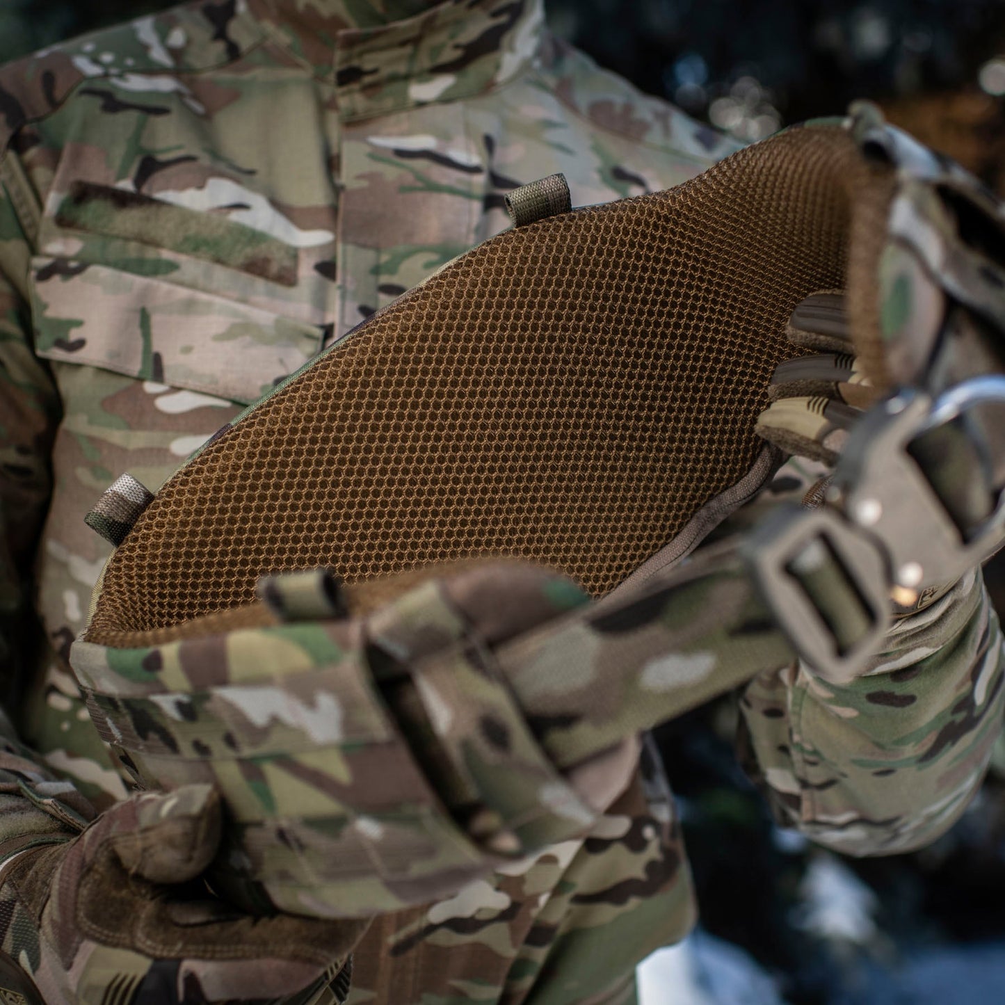 Pas taktyczny M-Tac War Belt Armor Tegris D-Ring Cobra - Multicam