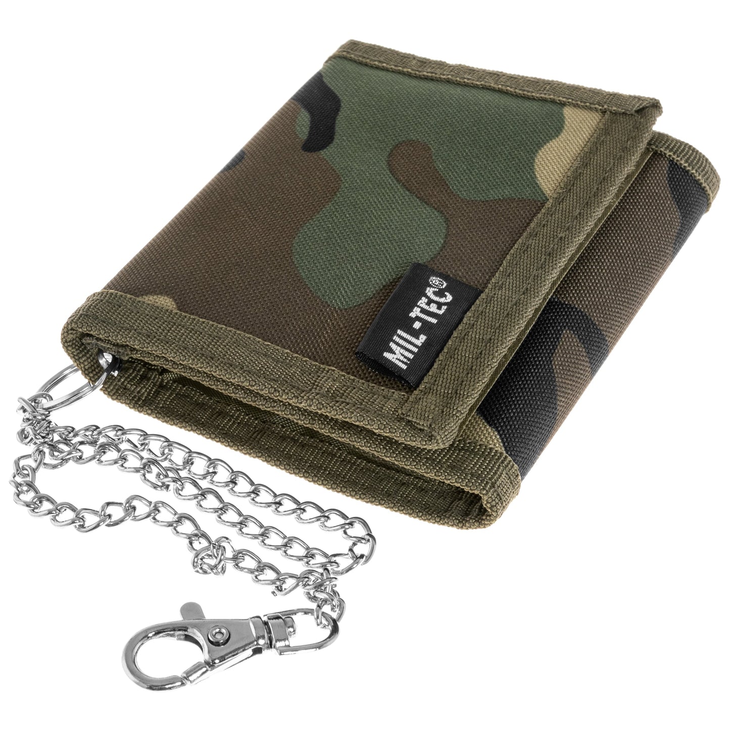 Portfel Mil-Tec z łańcuszkiem - Woodland